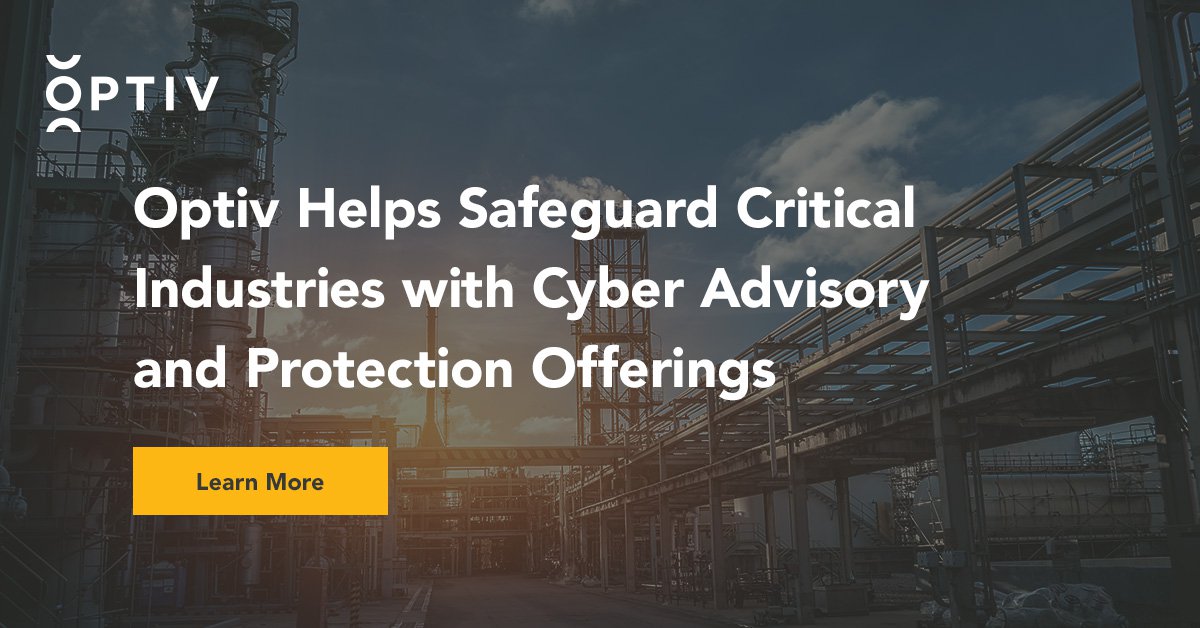 Optiv Helps Safeguard Critical Industries with Cyber Advisory and